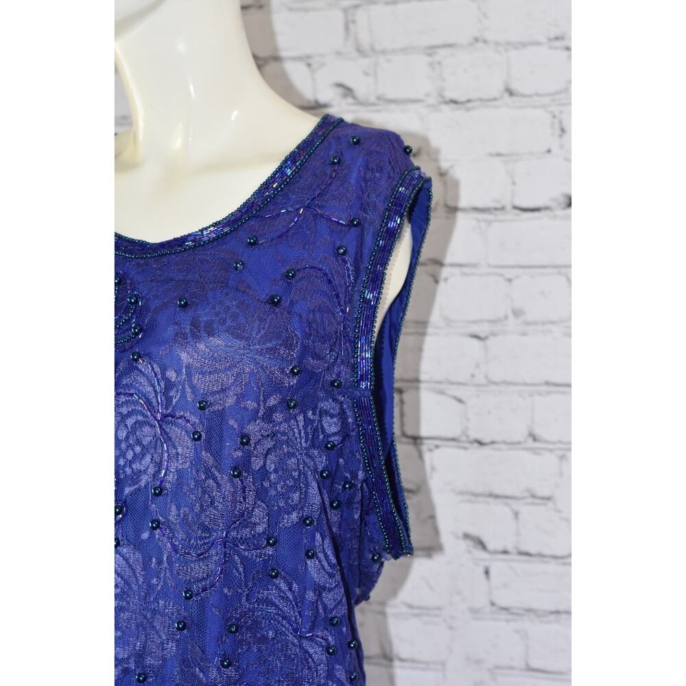 GUNIT Fashions Sequined & Beaded Cocktail Party Evening Dress Size 4XL NEW!!! - Picture 8 of 9